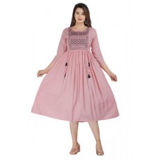 Anarkali Kurti Pink Anarkali Kurti Pink