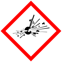 Physical hazards pictograms