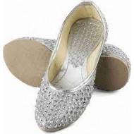 Silver jutti