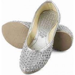 Silver jutti