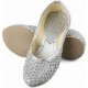 Silver jutti