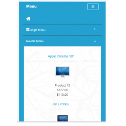 Mega menu