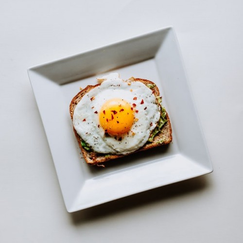 egg with bread